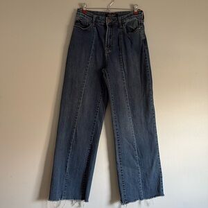 JUDY BLUE Jeans, size 9/29, wide leg, center seam